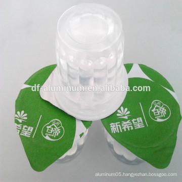 Best quality aluminium foil lids for packing yogurt